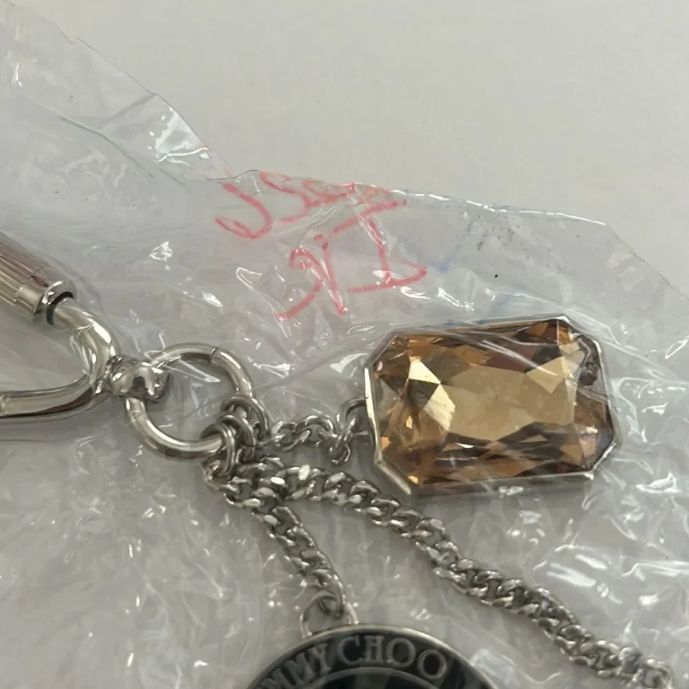 NWOT Jimmy Choo VIRGO Silver Key Chain